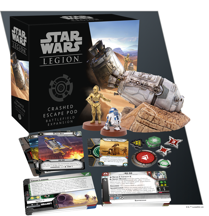 CRASHED ESCAPE POD Battlefield Expansion