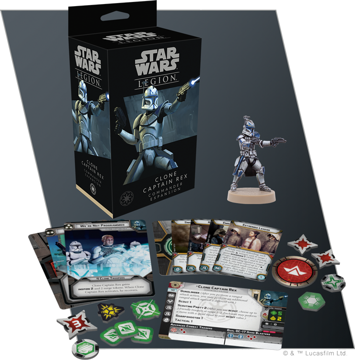 CLONE CAPTAIN REX Commander Expansion