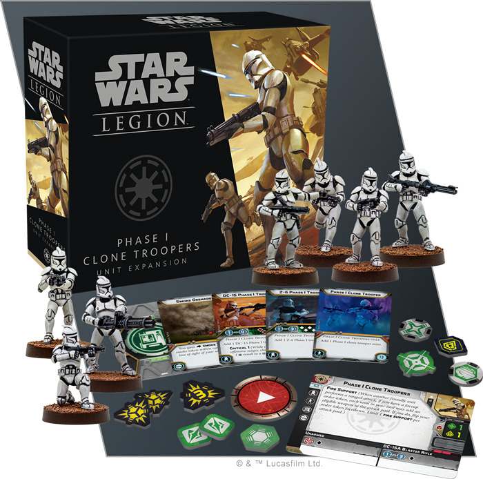 PHASE I CLONE TROOPERS Unit Expansion