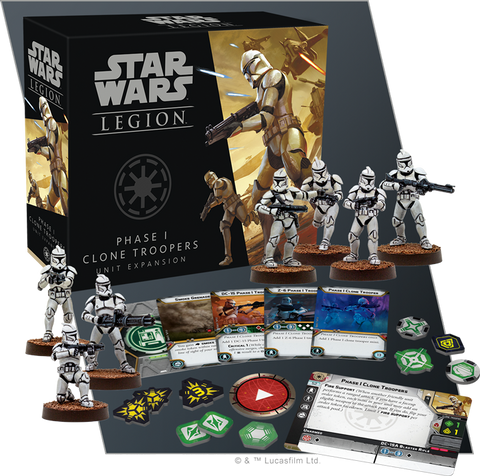 PHASE I CLONE TROOPERS Unit Expansion