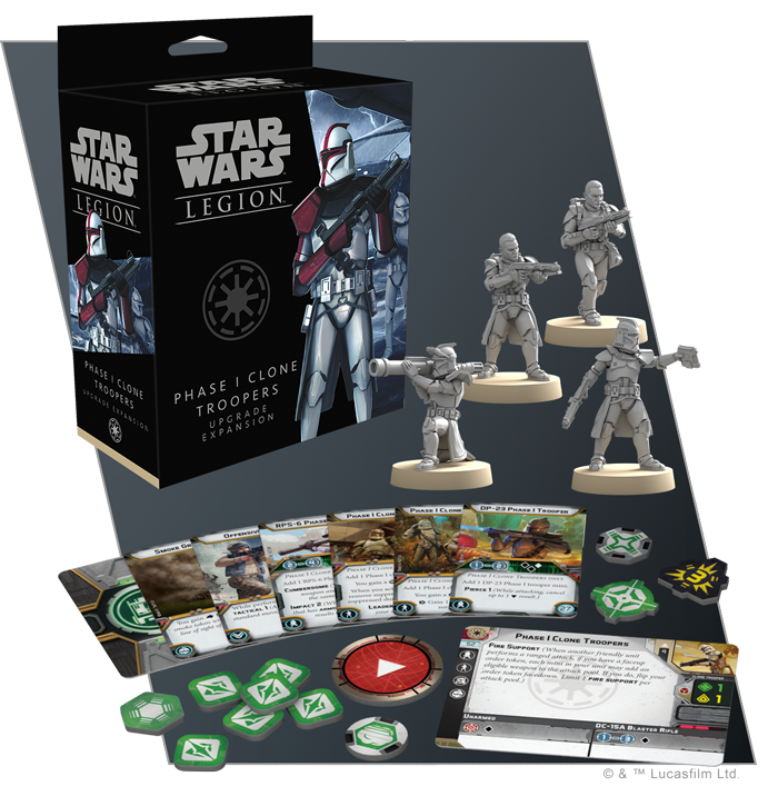 PHASE I CLONE TROOPERS Upgrade Expansion