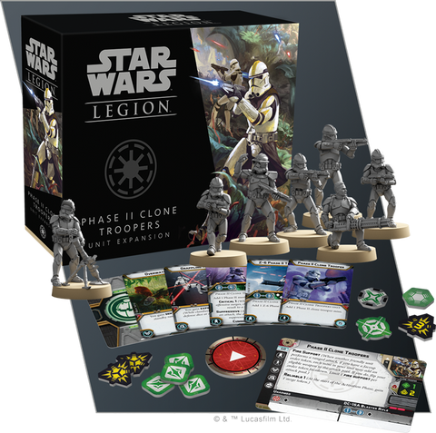 PHASE II CLONE TROOPERS Unit Expansion