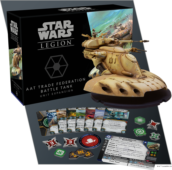 AAT TRADE FEDERATION BATTLE TANK Unit Expansion