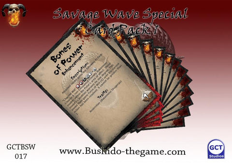 SAVAGE WAVE Card Pack 1