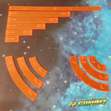 Space-Wing Templates (Lava Orange)
