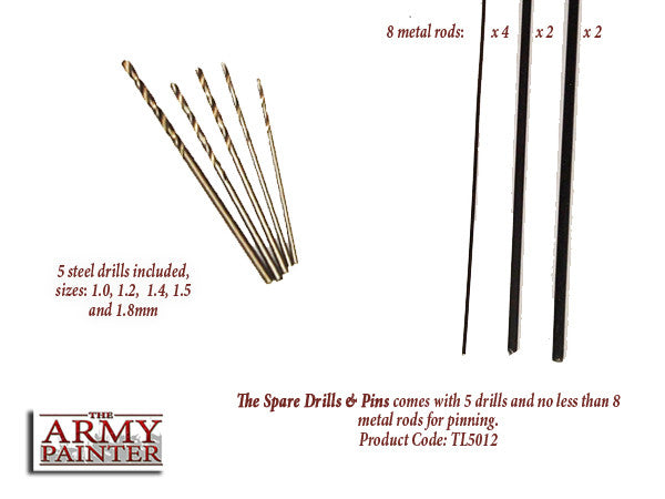 Tool- Spare Drills and Pins