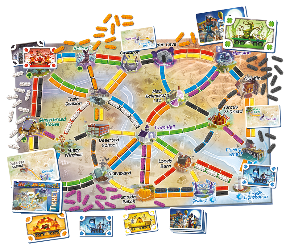 Ticket To Ride - First Journey (Ghost Train)
