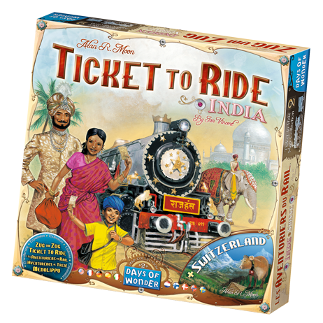 Ticket To Ride - INDIA Map Collection