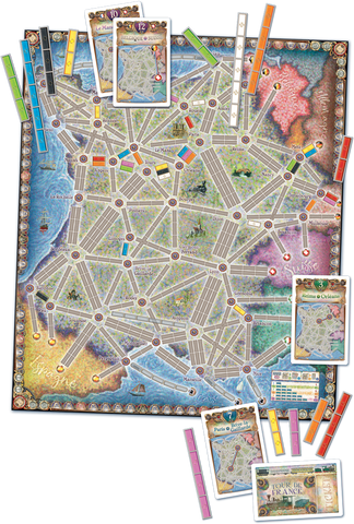 Ticket To Ride - FRANCE & OLD WEST: Map Collection