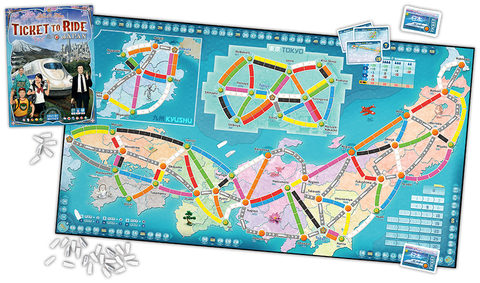 Ticket to Ride - Japan & Italy Map Collection