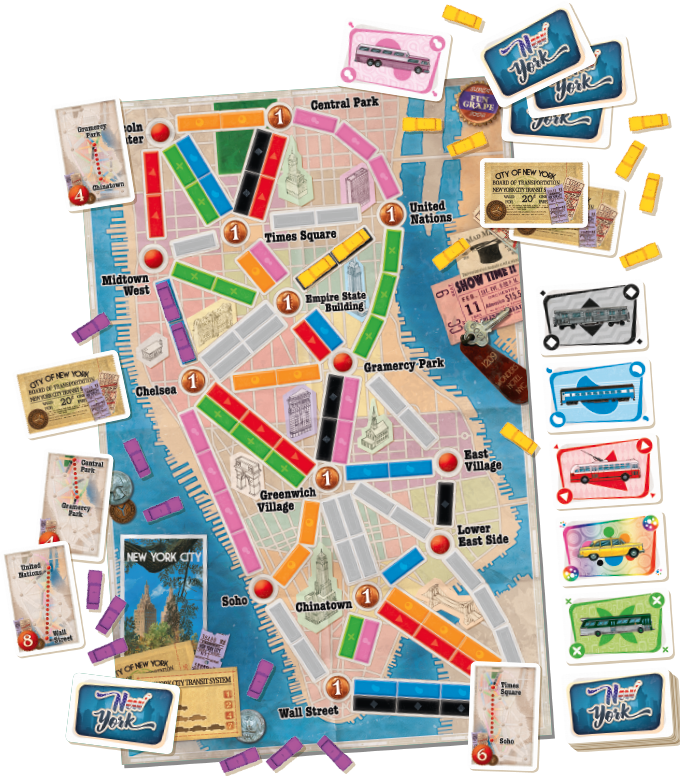 Ticket to Ride - NEW YORK