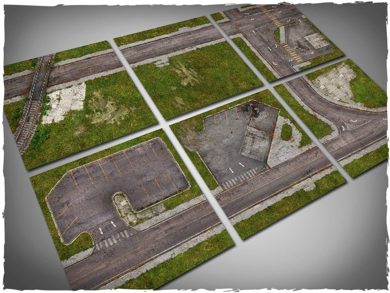 WALKING DEAD TOWN (6 tiles)