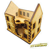 Ruined Town House Set (15mm)