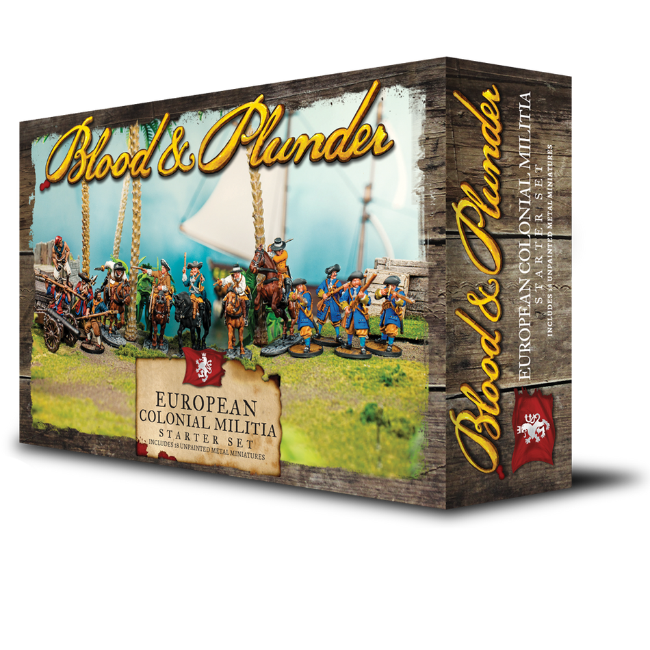 EUROPEAN COLONIAL MILITIA Nationality Set