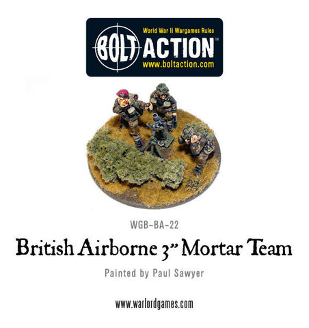 British Para 3'' Mortar & Crew