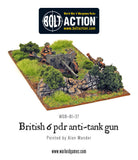 British Army Six Pounder AT Gun
