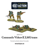 British Commando Vickers K LMG Teams