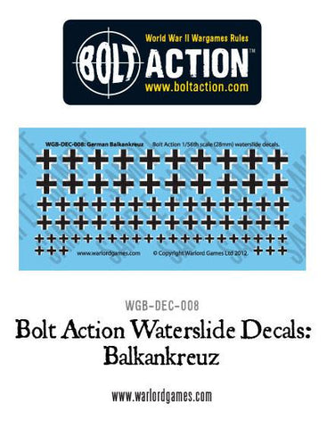 Bolt Action German Vehicle Decals (x4)