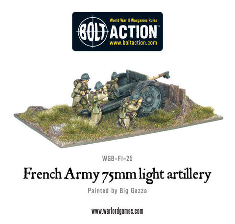 FRENCH Early War 75mm Gun