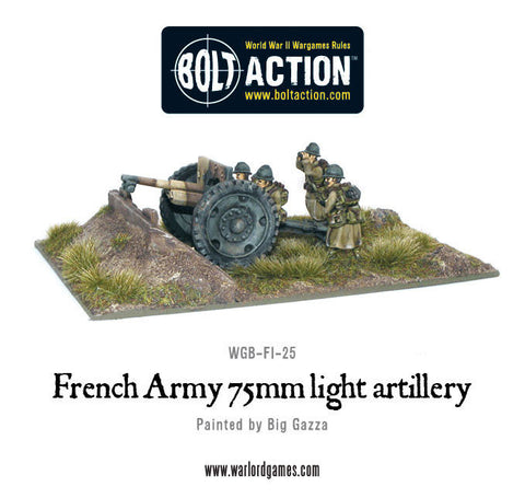 FRENCH Early War 75mm Gun