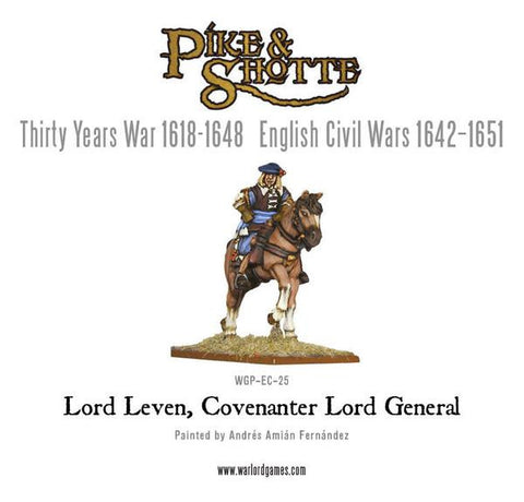 Lord Leven, Covenanter Lord General