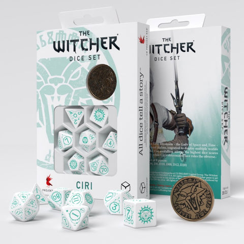 The Witcher Dice Set. Ciri. The Law of Surprise