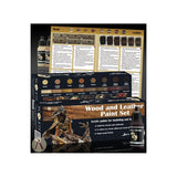 WOOD and LEATHER Paint set