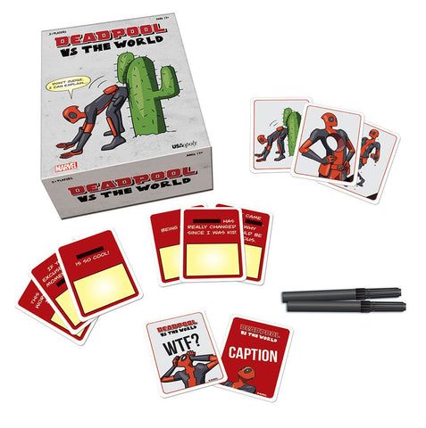 DEADPOOL vs THE WORLD- Party Card Game