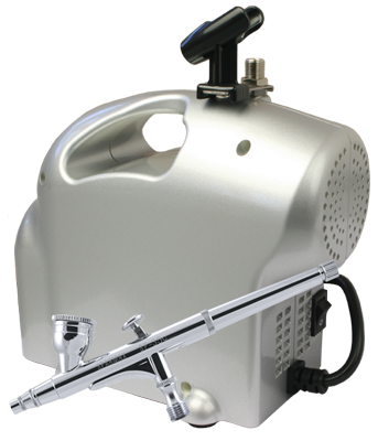 Budget Kit with Premi-Air Baby compressor and Sparmax SP-35C airbrush