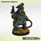 Iron Reich Orc Taskmaster with Gnaw Hound